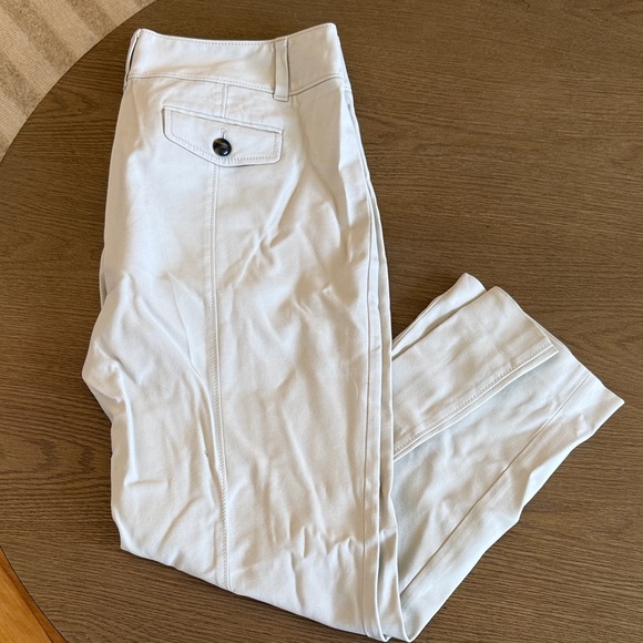 Ann Taylor Cream Chinos - Picture 1 of 2